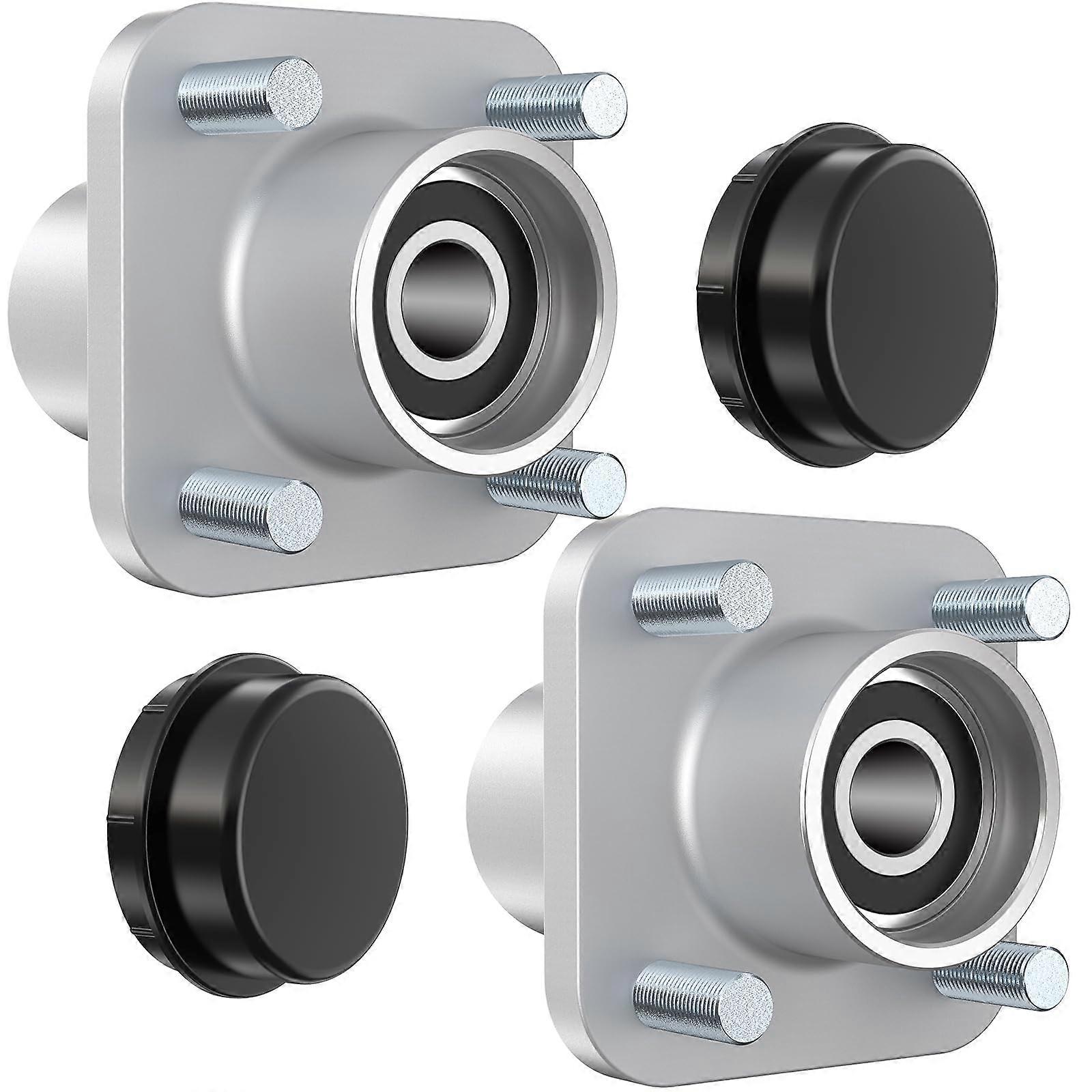 Front Wheel Hub Assembly with Dust Cover, Compatible with Club Car 2003-Up DS, Precedent, 2018-Up Tempo, OEM# 102357701