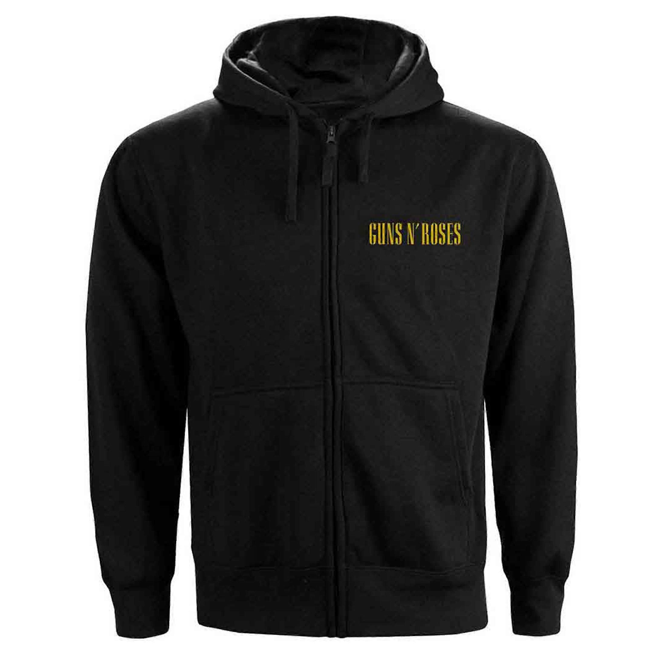 Guns N' Roses Classic Band Logo 拉链连帽衫