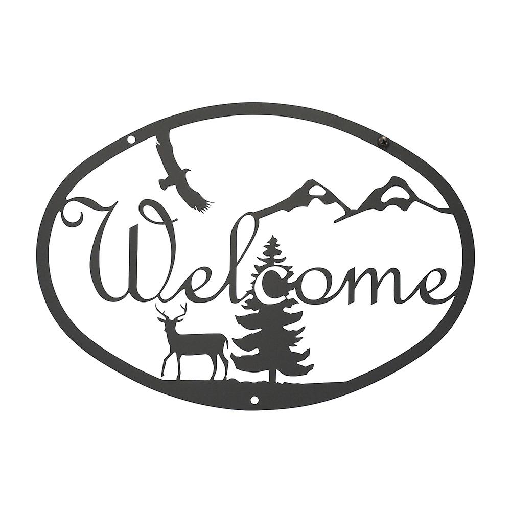 Deer Welcome Sign Medium