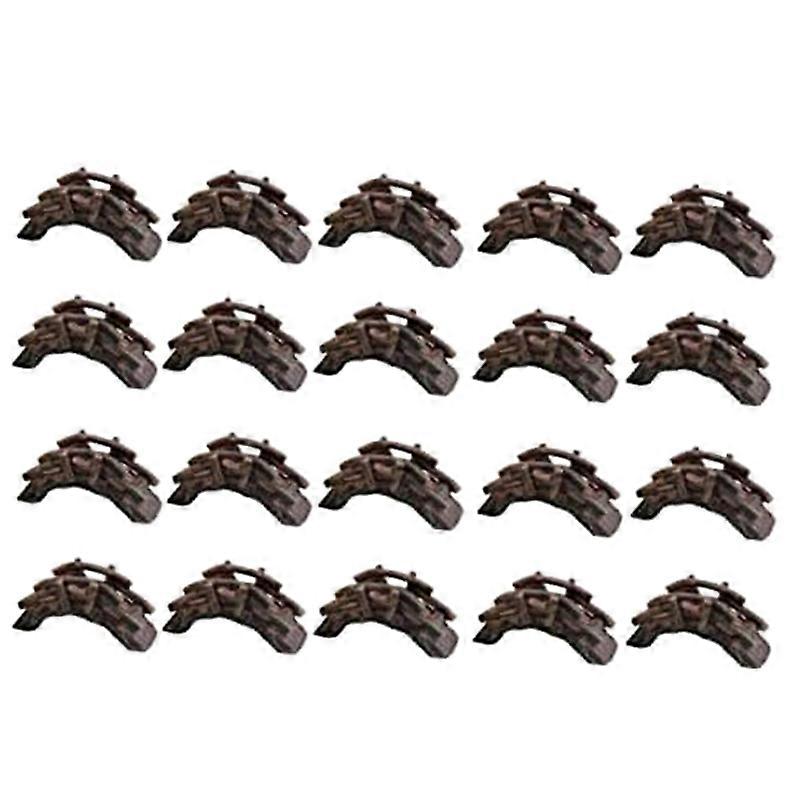 Miniture House Furniture 20Pcs Small Bamboo Bridge Ornament Figurines
