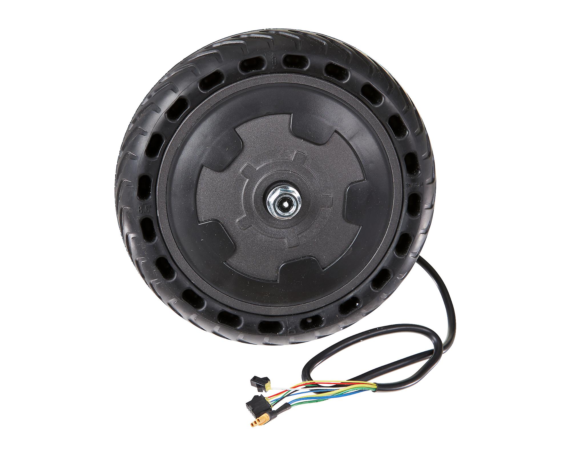 Razor t25 intl front wheel with motor & axle complete + hardware