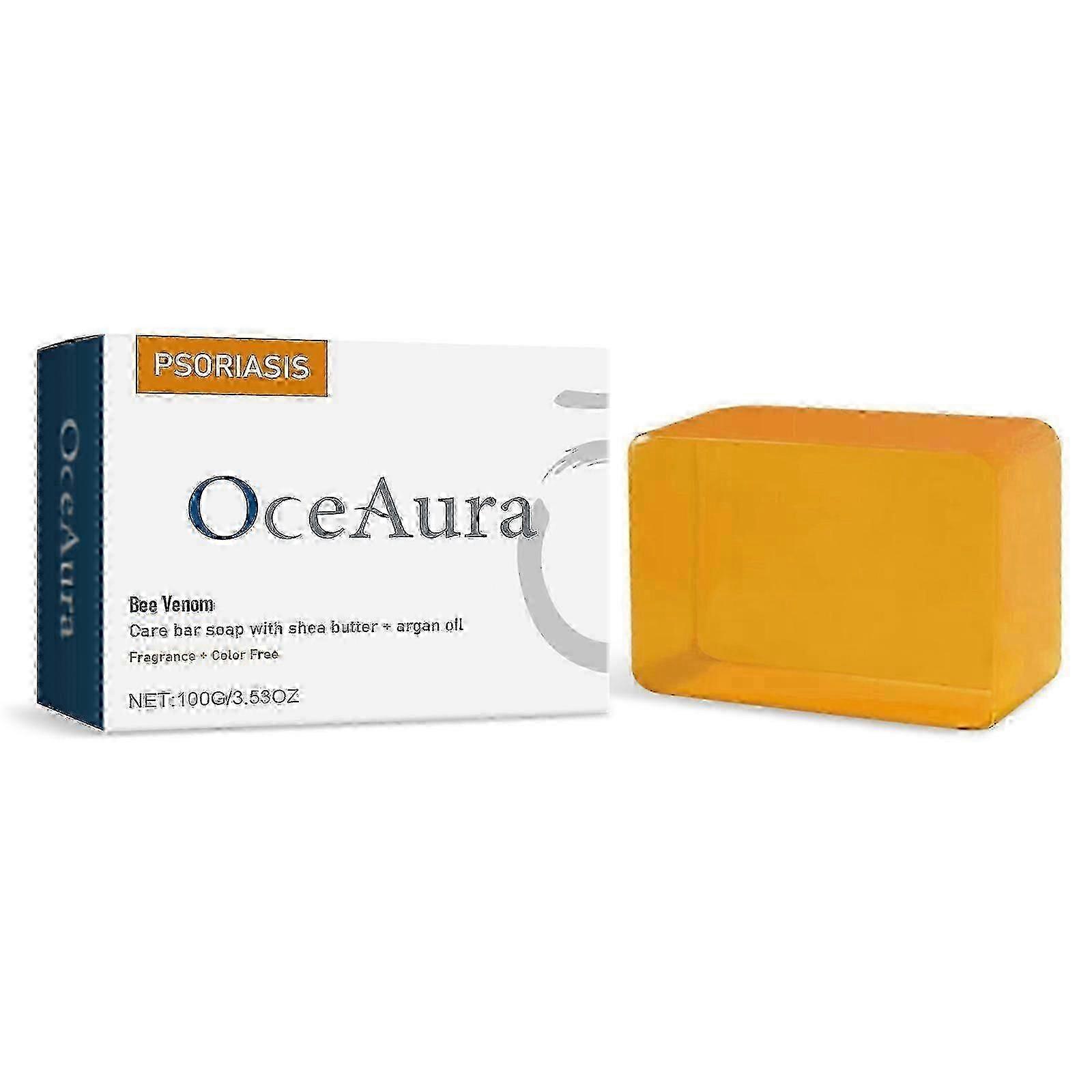 Bee-Venom Cowhide Moss Care Soap Moisturizes And Restores Itchy, Redness And Anti-Itch Cleansing Soap