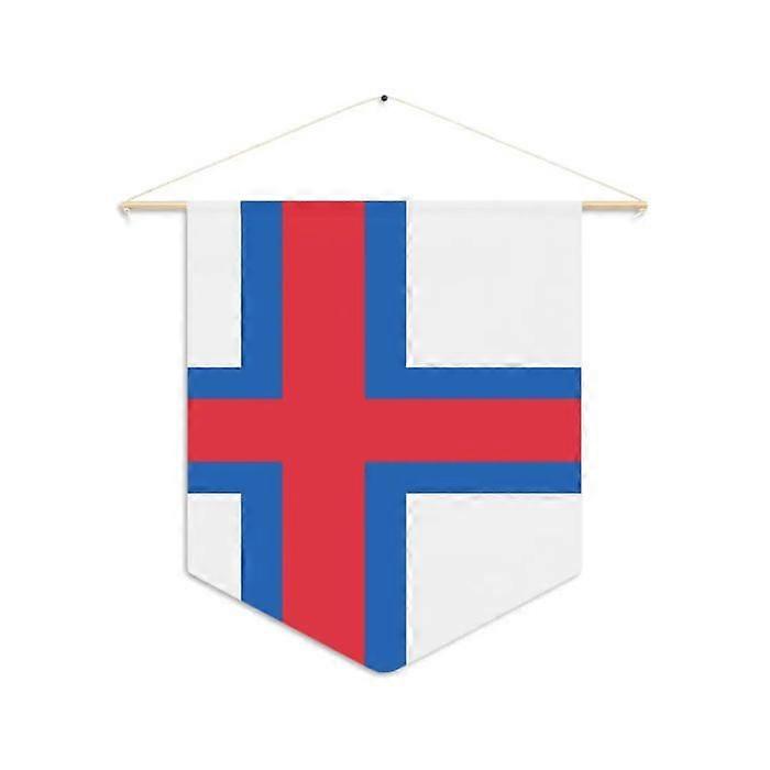 Flag - Faroe Islands - 30 x 45 cm - Polyester - Double-sided print - Accessories included