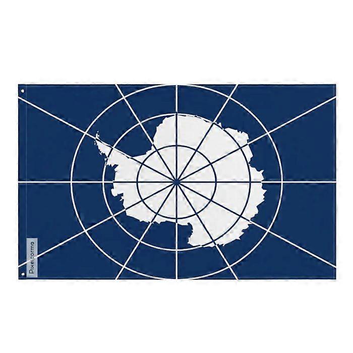 Flag - Multicolored - Antarctic - 120 x 180 cm - Polyester - Double-sided