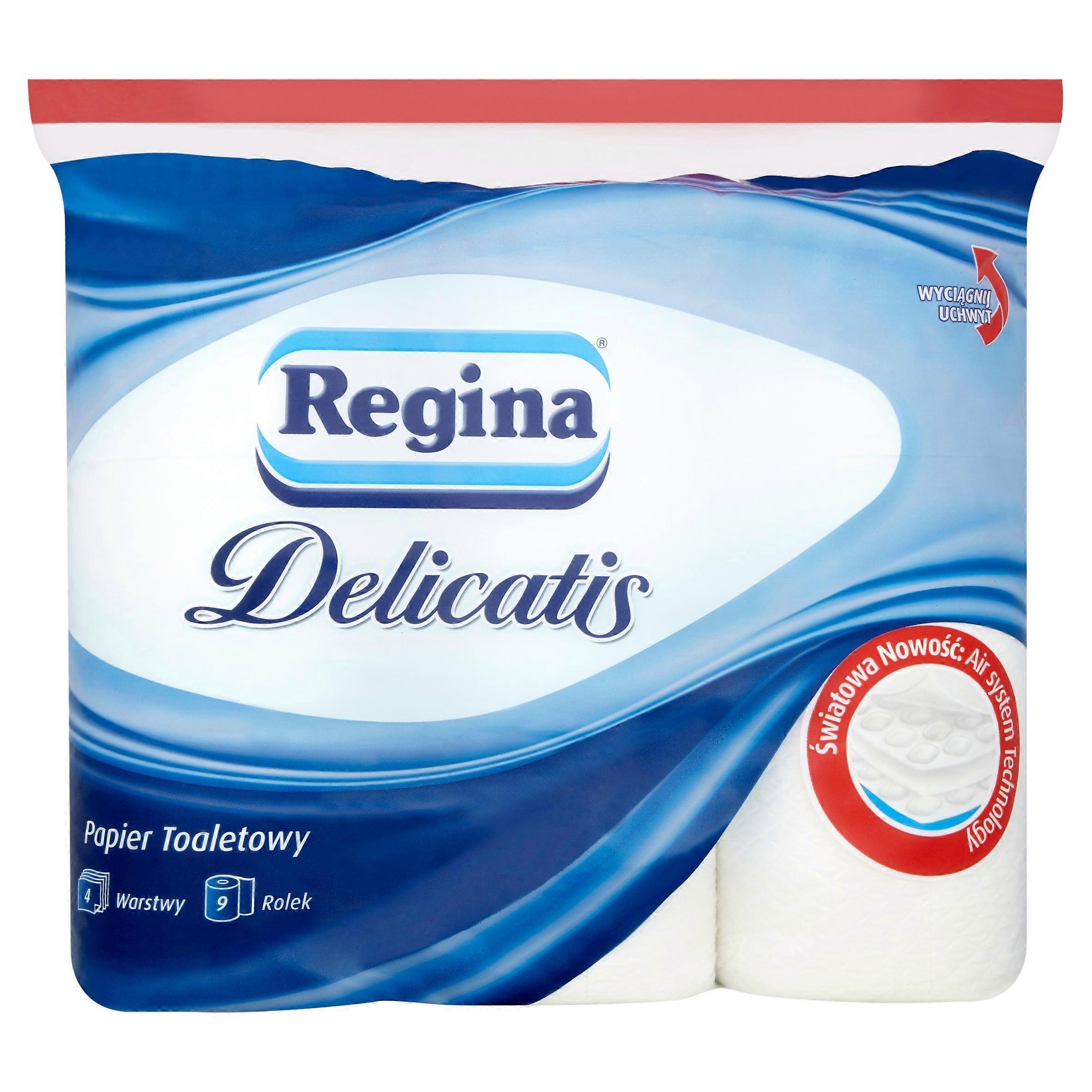 Uparfymert toalettpapir Regina Delicatis 9 stk.