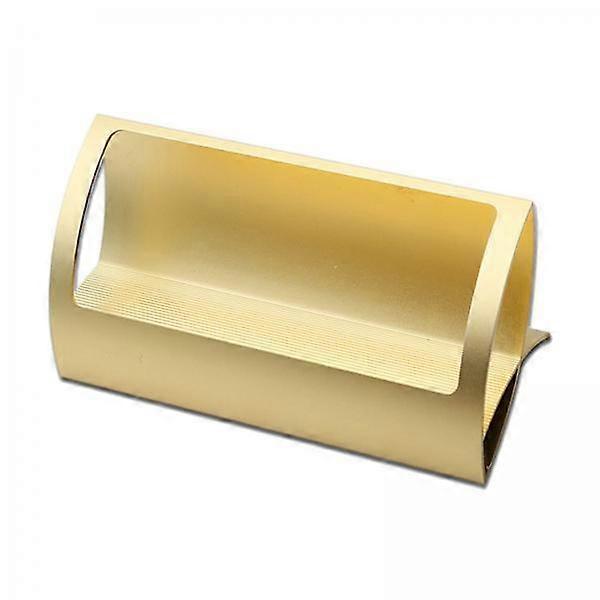 3x Creatieve Aluminiumlegering Visitekaarthouder Case Display Stand Professioneel