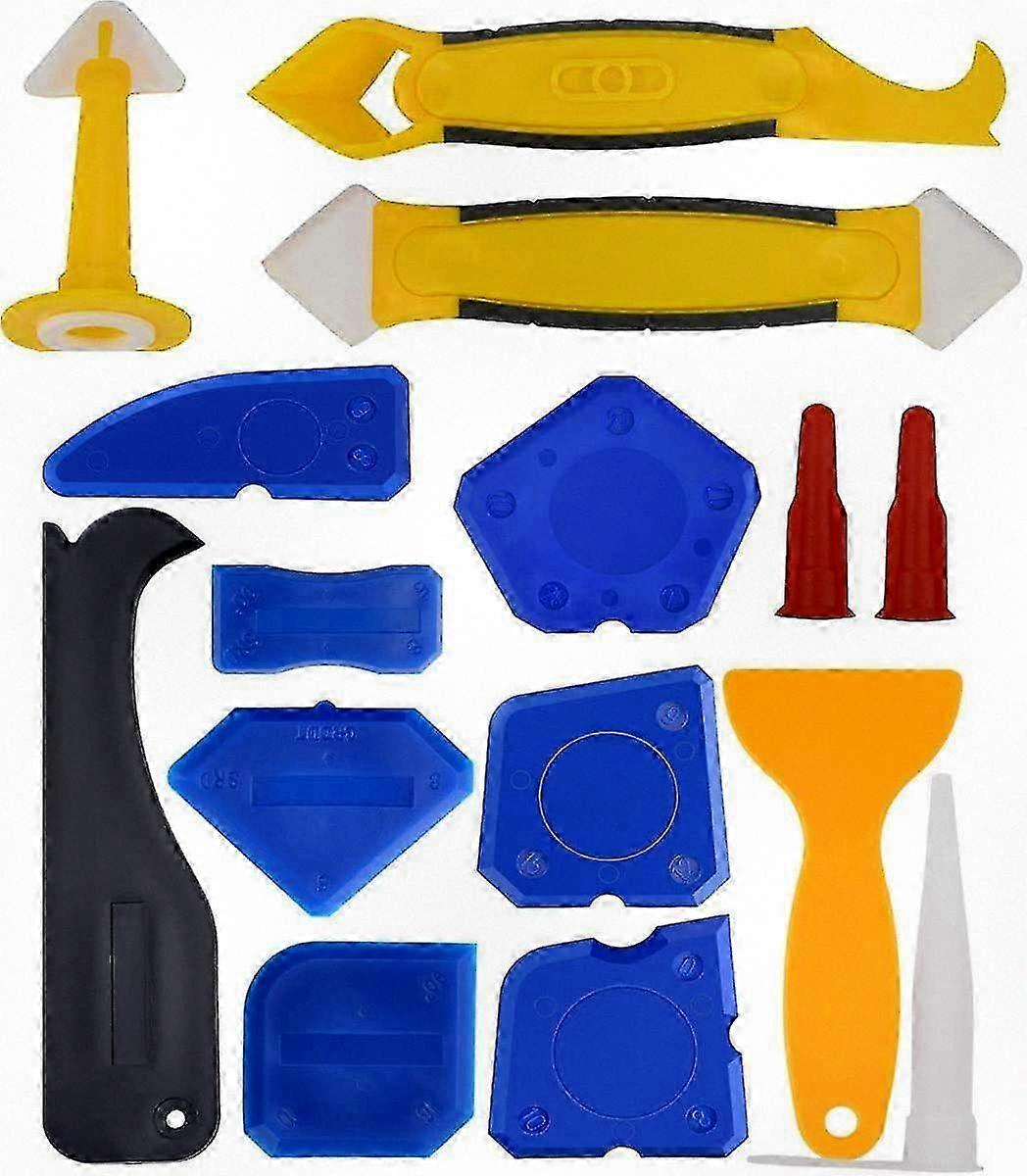 Joint Finishing Tools Silicone Sealant Degreaser Sealer Scraper Caulking Tool for Various Applications 15