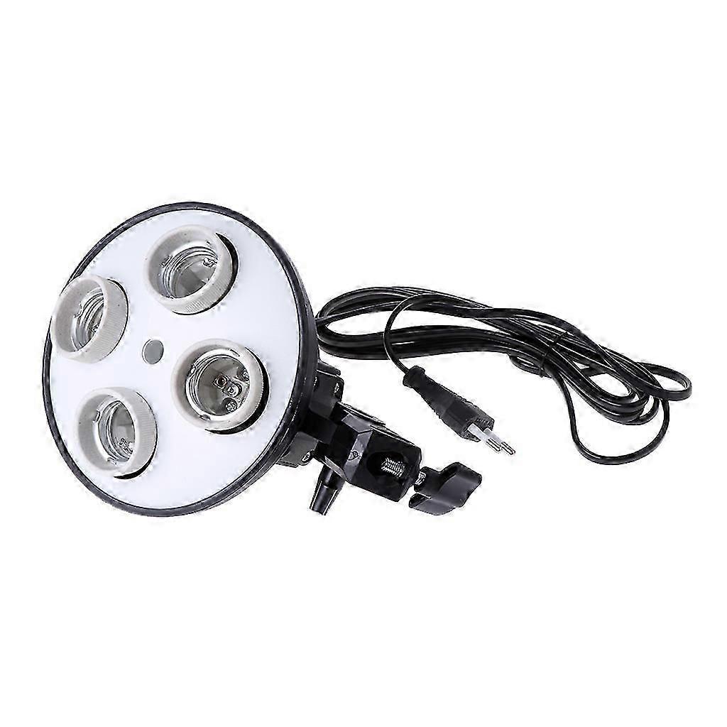 4 in 1 E27 Built-in Control Ceramic Bulb Holder Base Socket Adapter For Softbox