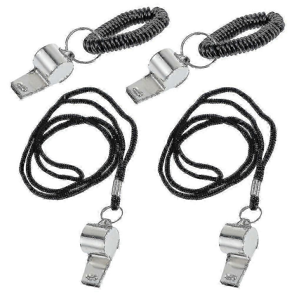 4 kpl metallierotuomarin pilli urheilupilli