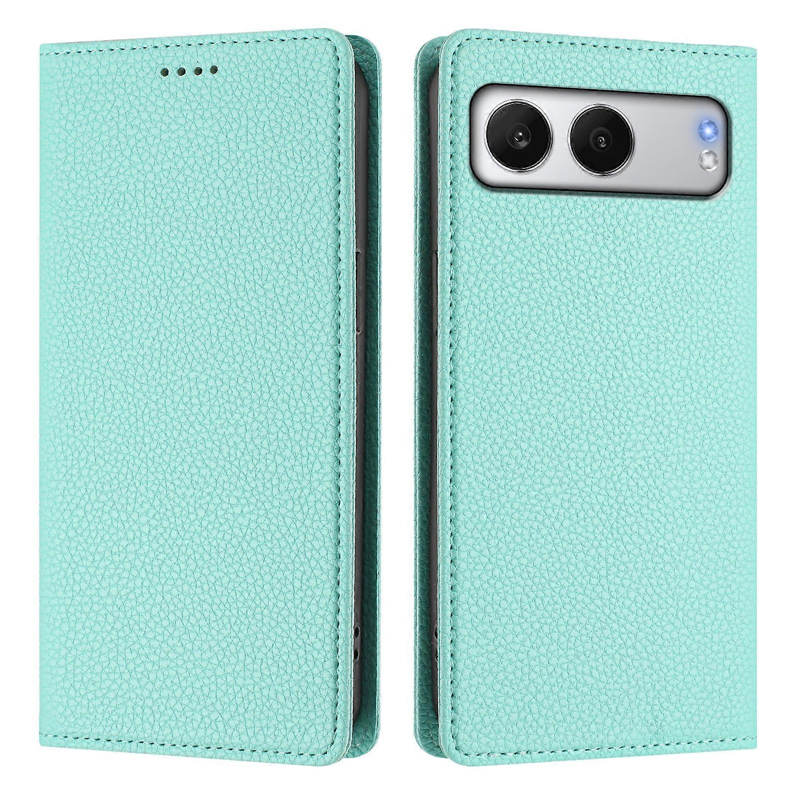 Compatible For OnePlus Nord 4 Wallet Case RFID Litchi Texture Leather Mobile Cover