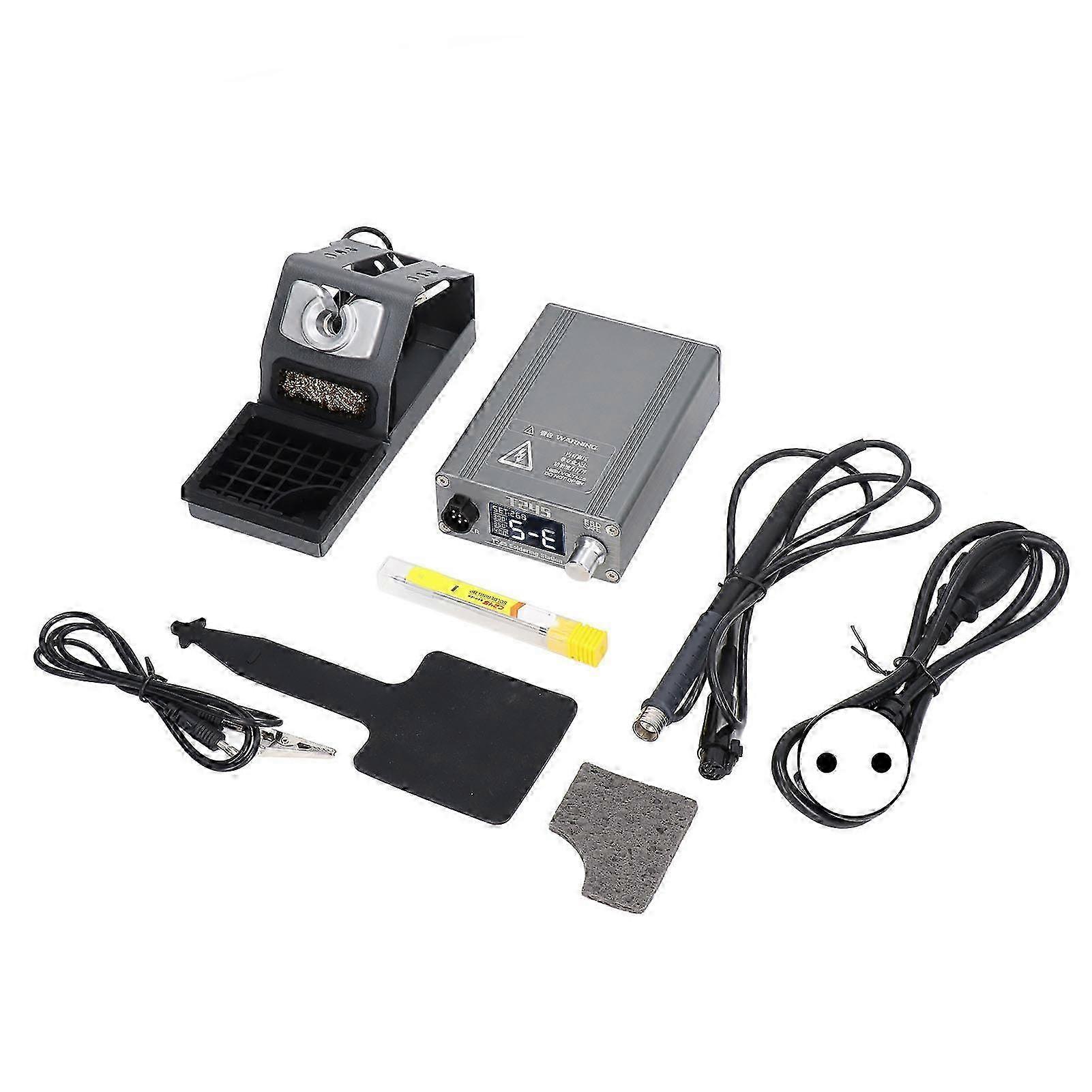 Intelligent Constant Temperature Phone Repair Tool with LCD Display for Various Devices, Metal and Plastic Soldering Station, 100-240V EU Pl