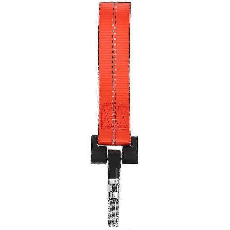 35X7cm Red Tool Safety Tethers 1pc Practical Car Racing Tow Strap Heavy Duty Tow Strap Sturdy Tow Ho