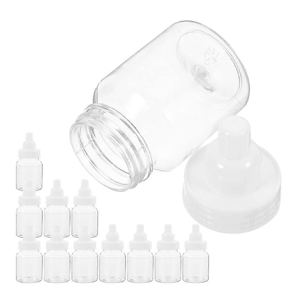 20pcs Transparent Bottle Candy Holders Reusable Treat Boxes for Party Favors, Showers, and Event Decorations Perfect for Candies, Chocolates