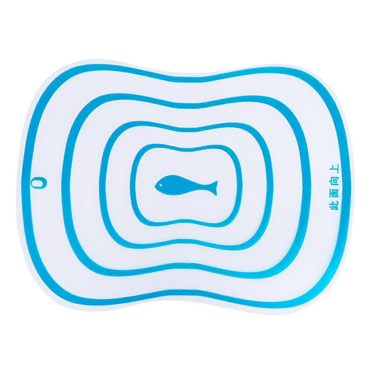 Kitchen Gadgets Chopping Board Large Size Blue 40x30cm Prevent Cross-Contamination 1Pack