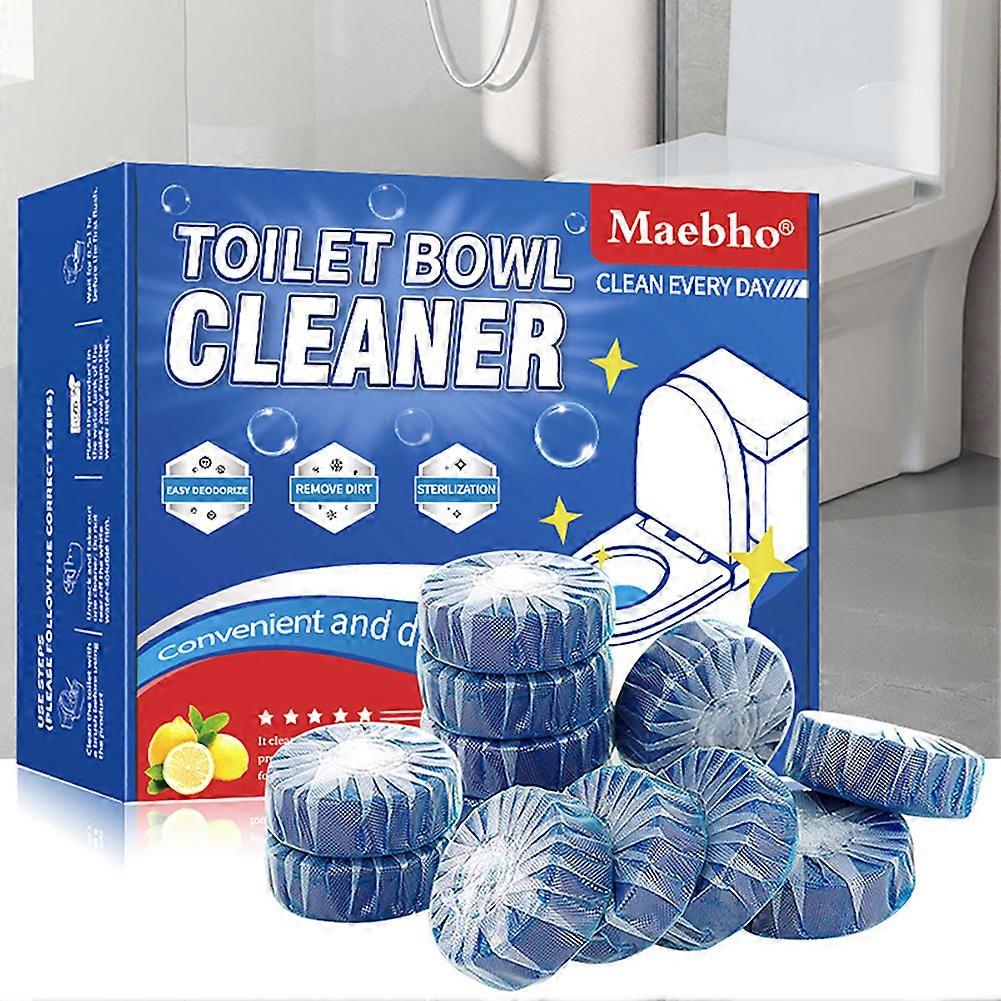 Blue Bubble Toilet Cleaner Long-Lasting Deodorizing Powerful Descaling Toilet Bowl Cleaner