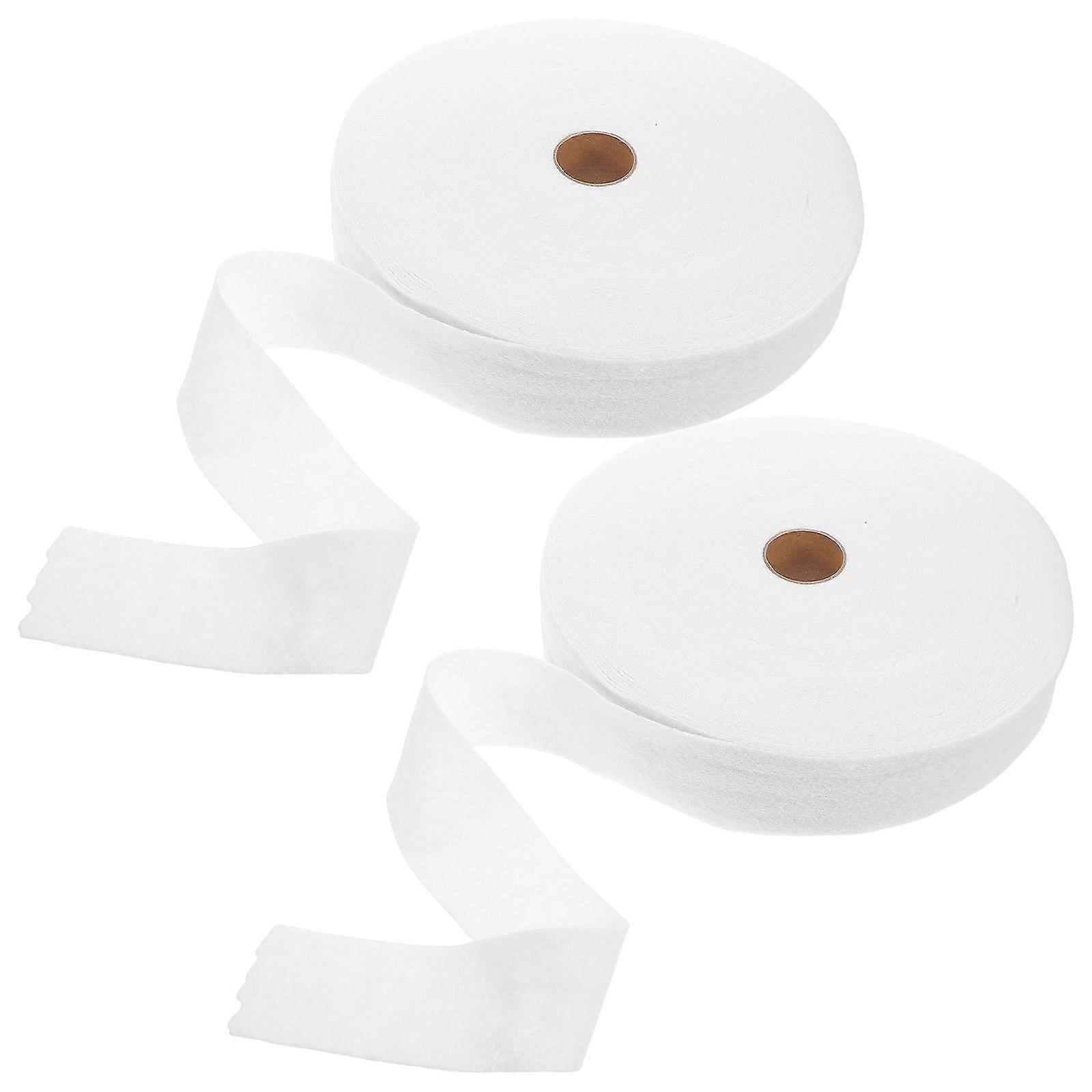 Quilting Cotton Roll Needle Punched Technology Breathable Material For Diy Projects And Home Decor Wool Blend 2 Rolls