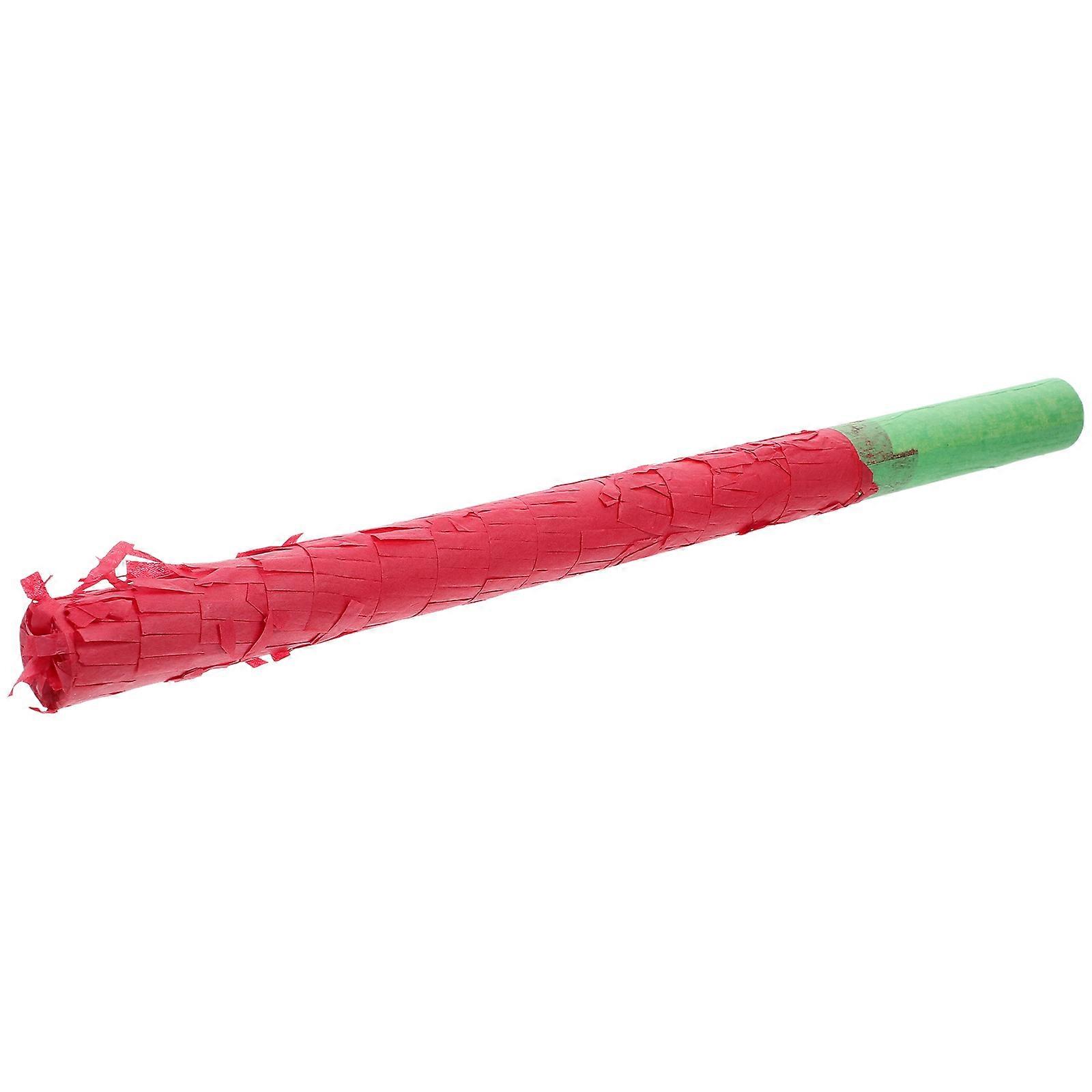 Fun Pinata Stick For Birthday Parties And Fiesta Events 40.00X2.50X2.50CM Green 1Pcs