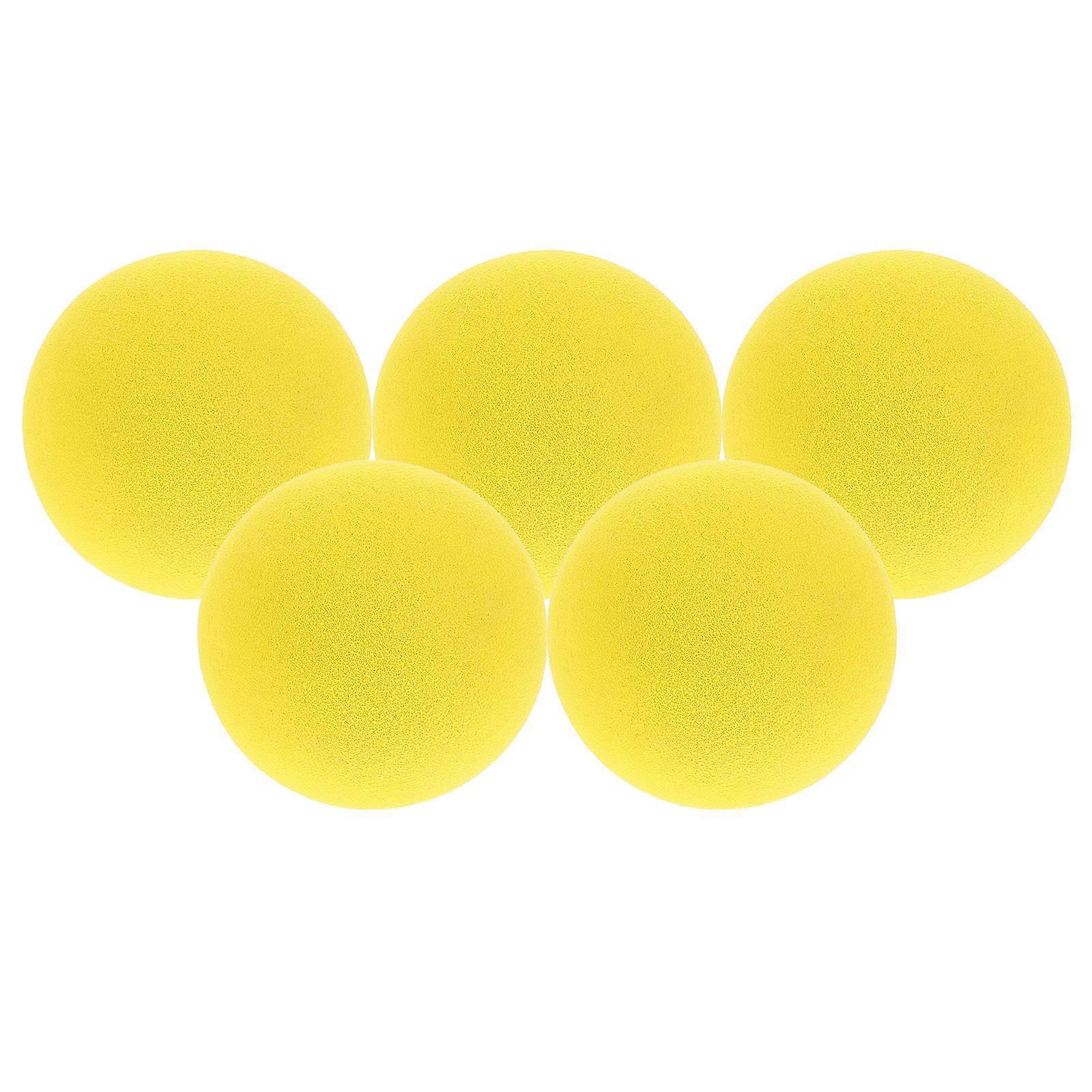 5pcs EVA Sponge Baseballs for Soft Training – Safe Throwing & Hitting Practice Balls for Indoor Outdoor Use School Activities