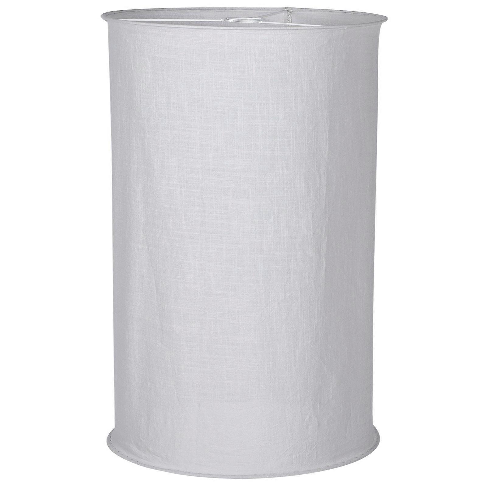 Grey Fabric Ceiling Lamp Shade with Metal Frame for Chandeliers and Floor Lamps – Lightweight and Durable Lighting Cover for Home, Office, and Café