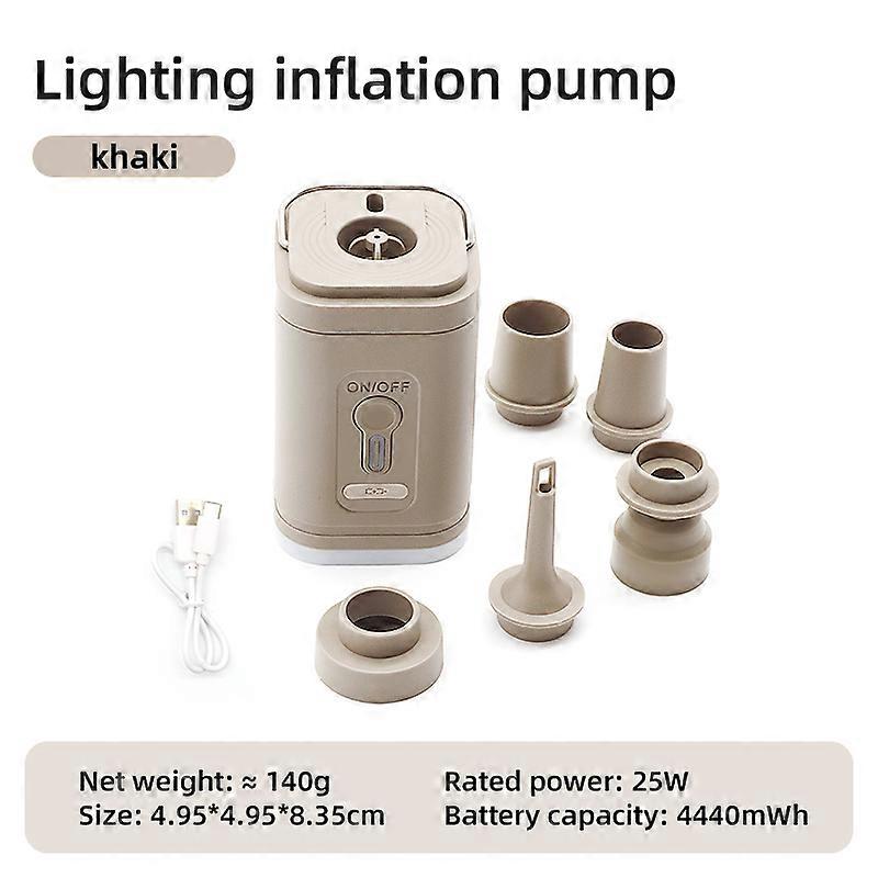 Wireless Inflation Pump Portable Outdoor Mini Air Compressor Air Cushion Bed Swim ring Multi function Air Pump