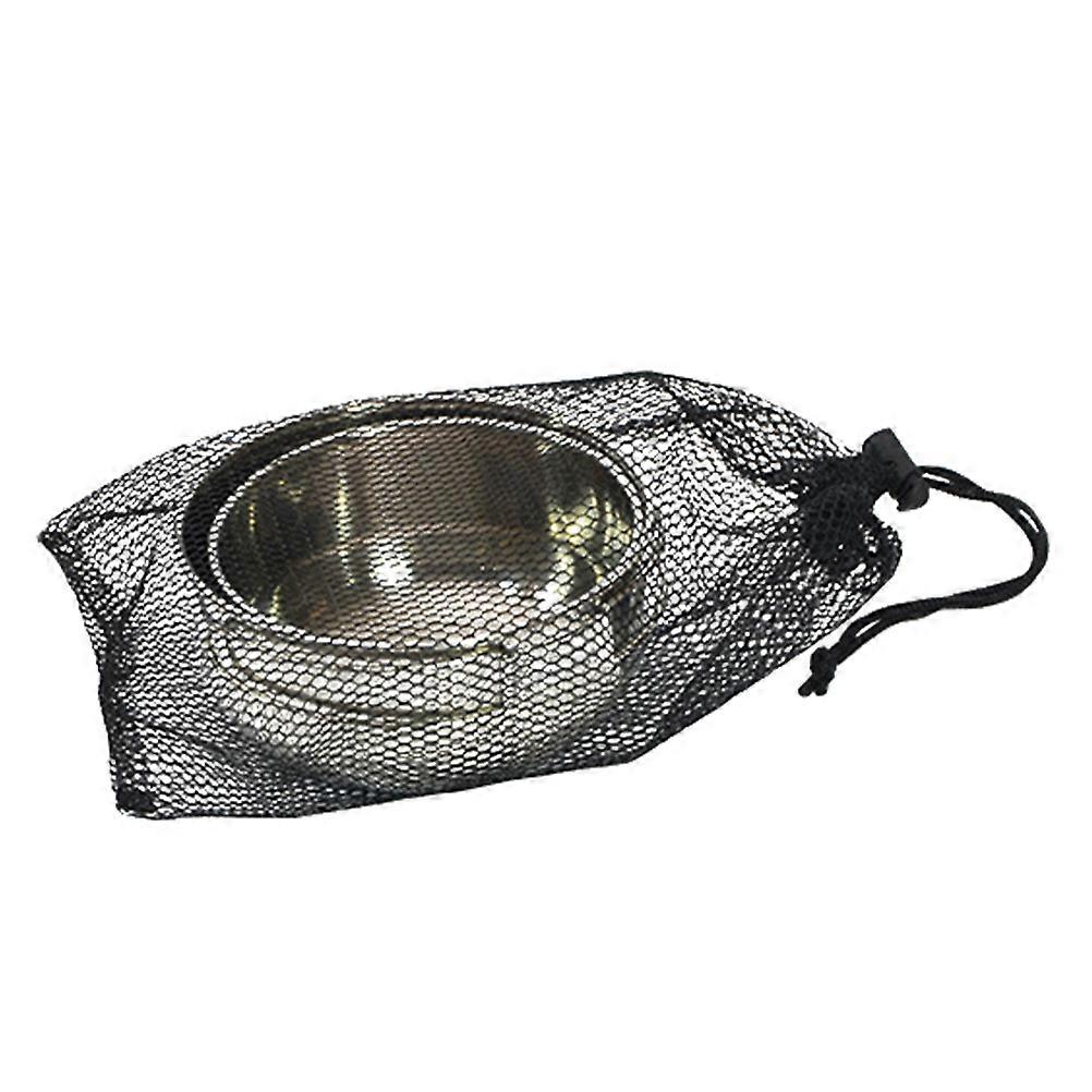 Camping Tableware Stainless Steel Bowl Small Size 5.3X3.1X2.6in Safe for Long Time Use No Rust 1Set