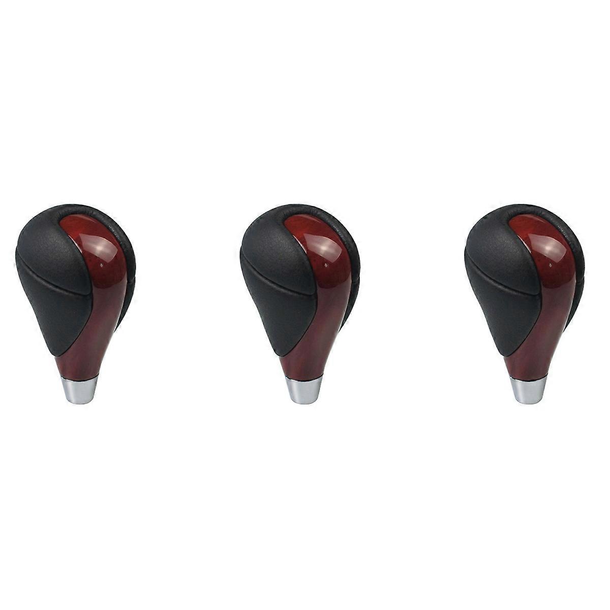 Red Leather Automatic Transmission Gear Shift Knob for ES IS RX
