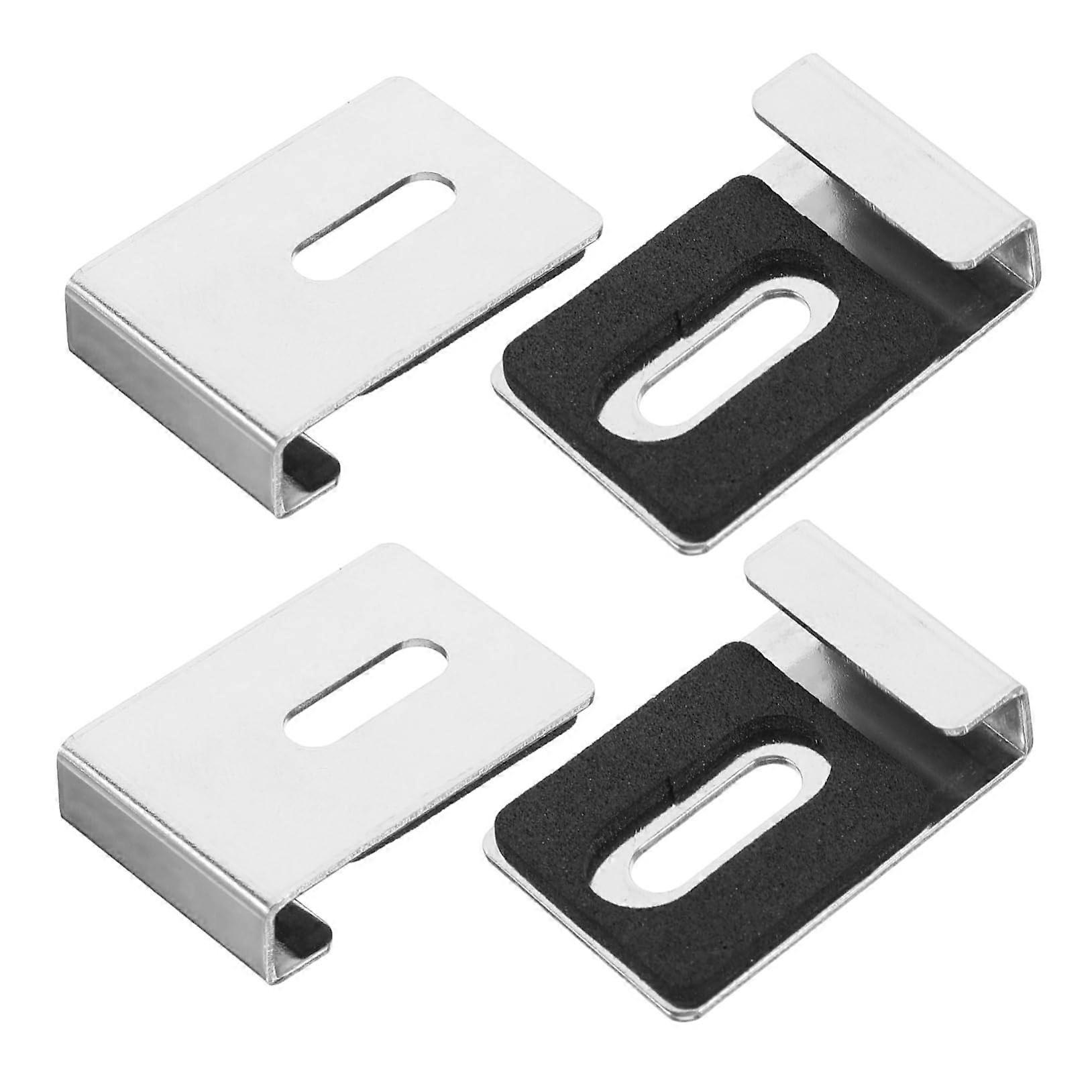 Wall Mounted Mirror Clip Hooks for Wall Cladding Vinyl Picture Hooks Mirror Holder