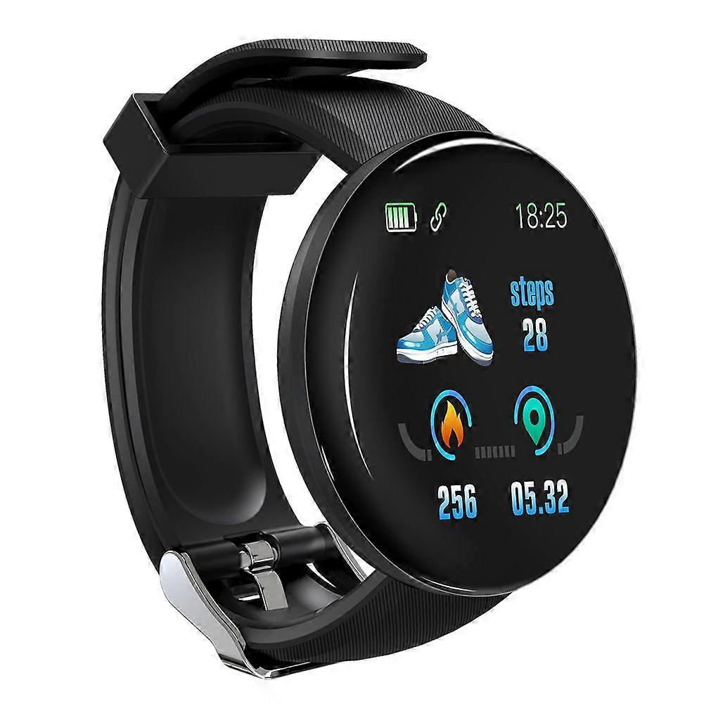 Suitable for D18 1.3inch 240x240 Resolution Smart Bracelet with Heart Rate Blood Pressure Pacer Function
