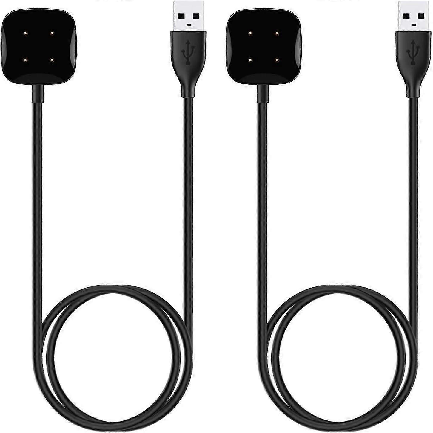 New Style Charger For Fitbit Sense/versa 4 - Pack Of 2-Yogo