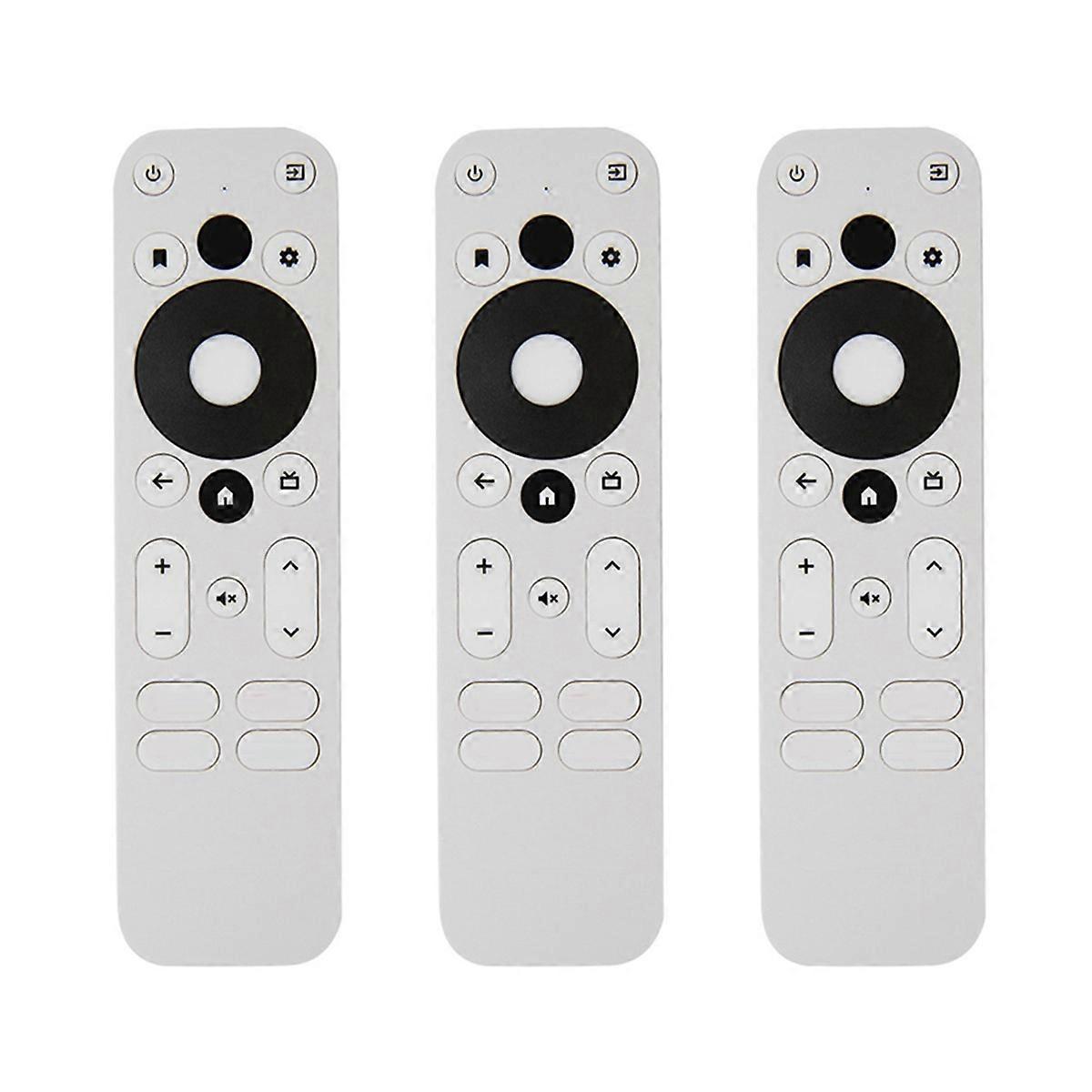 For KM2 KM2 PLUS Android 4K UHD TV Box Voice Remote White