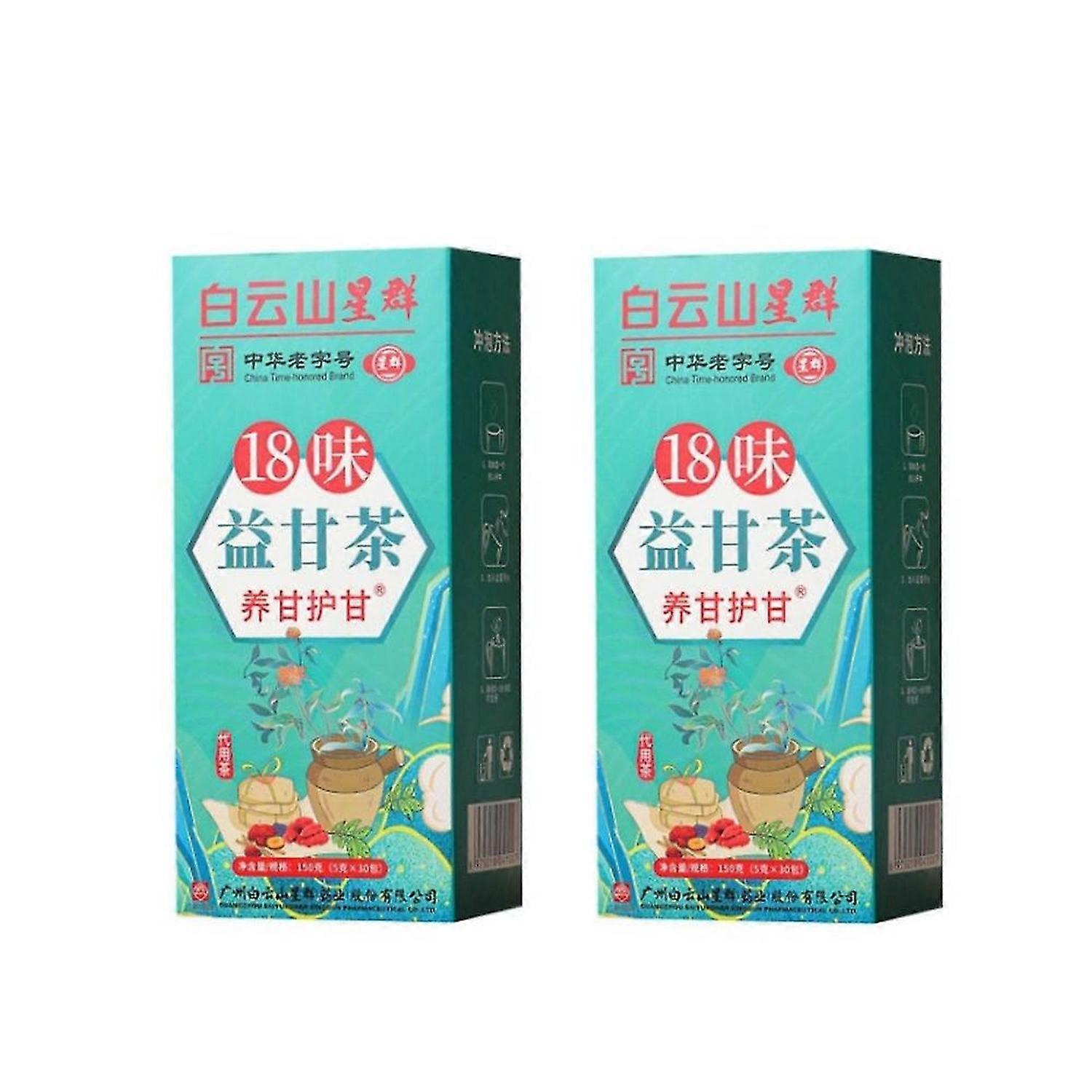 2Box 18 Ízes Yigan Tea Napi Májtea - Szépségápolás