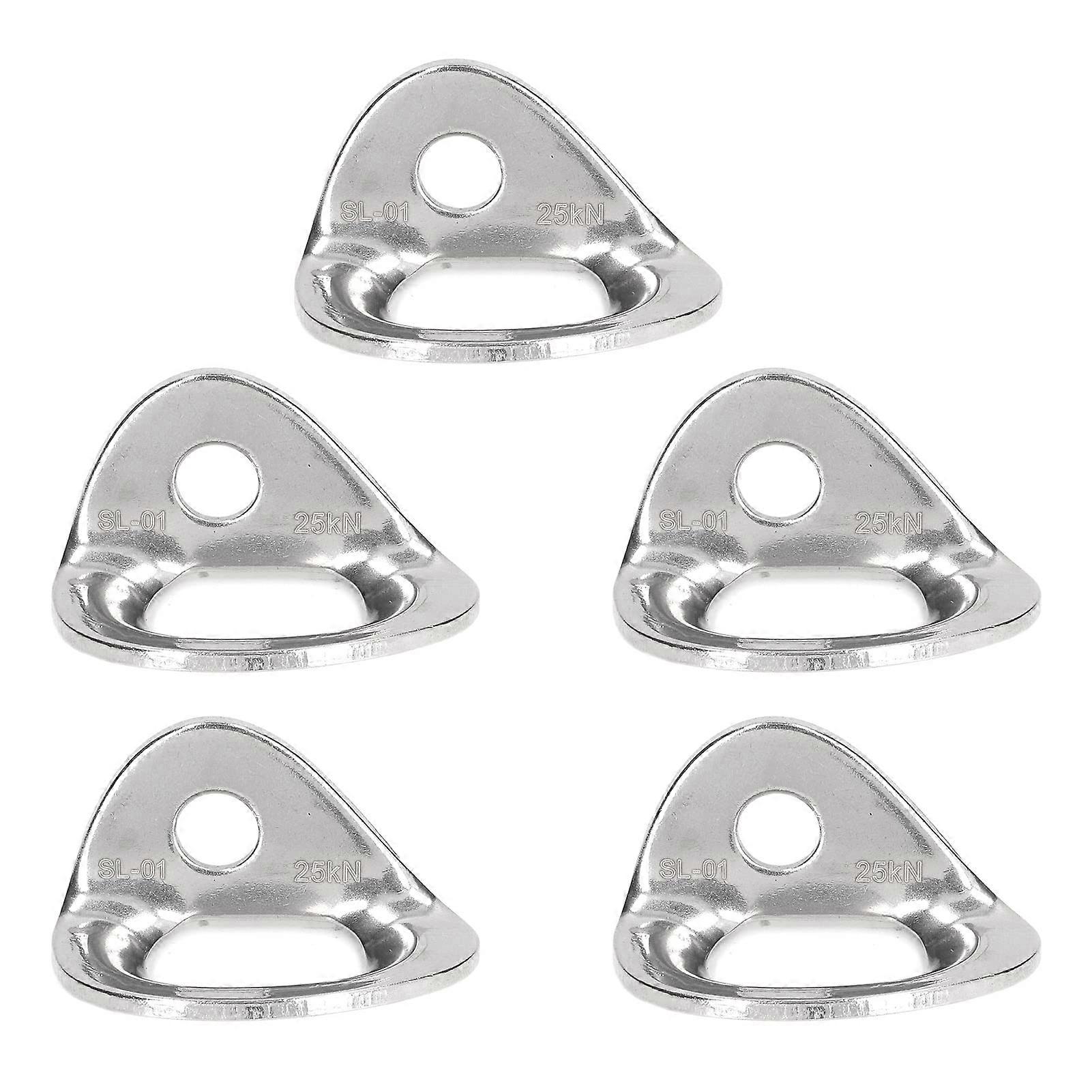 5 x Climbing Anchor 316 Stainless Steel Climbing Bracket for Abseiling in Aerial Work
