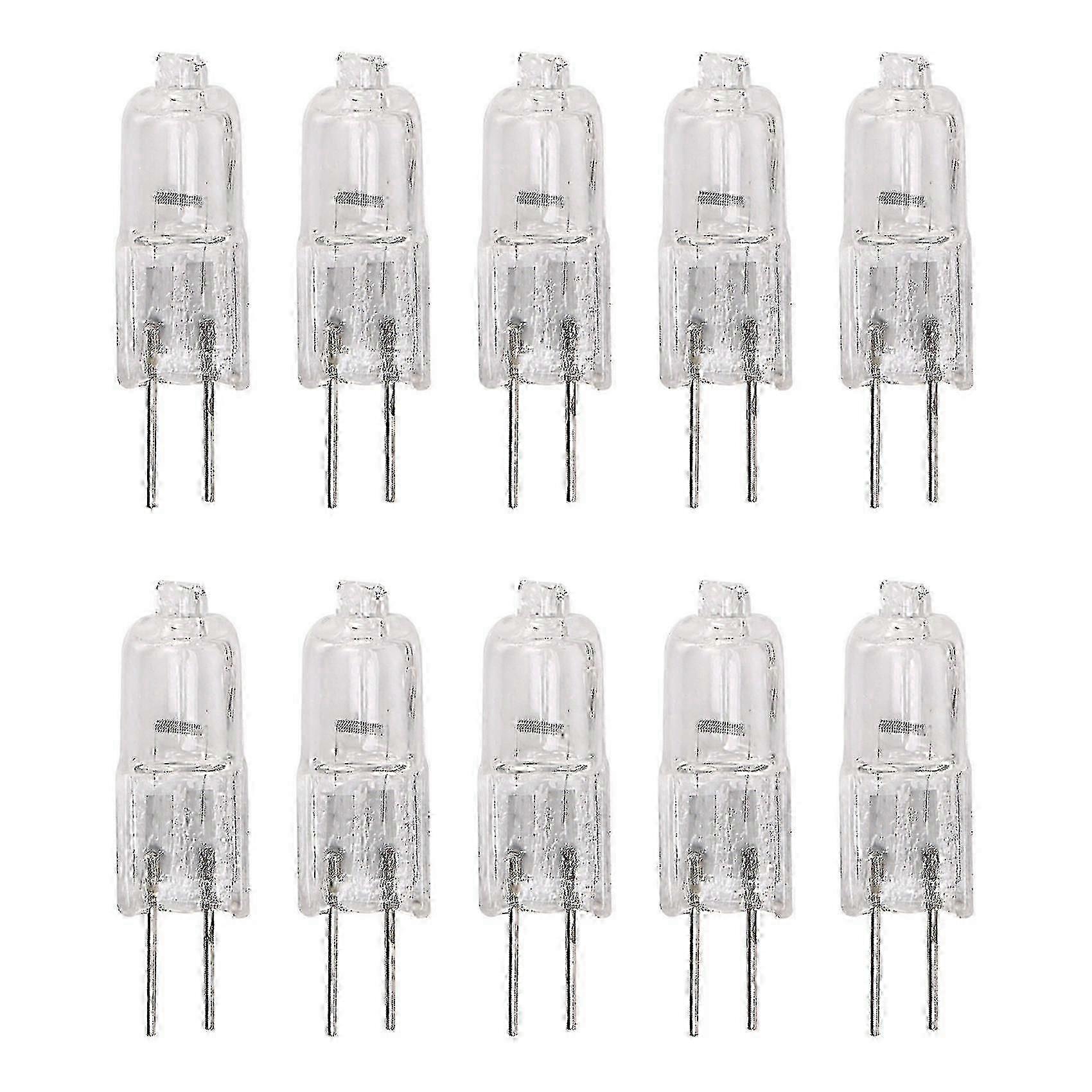 10 X G4 Halogen Light Lamp 10w Warm White