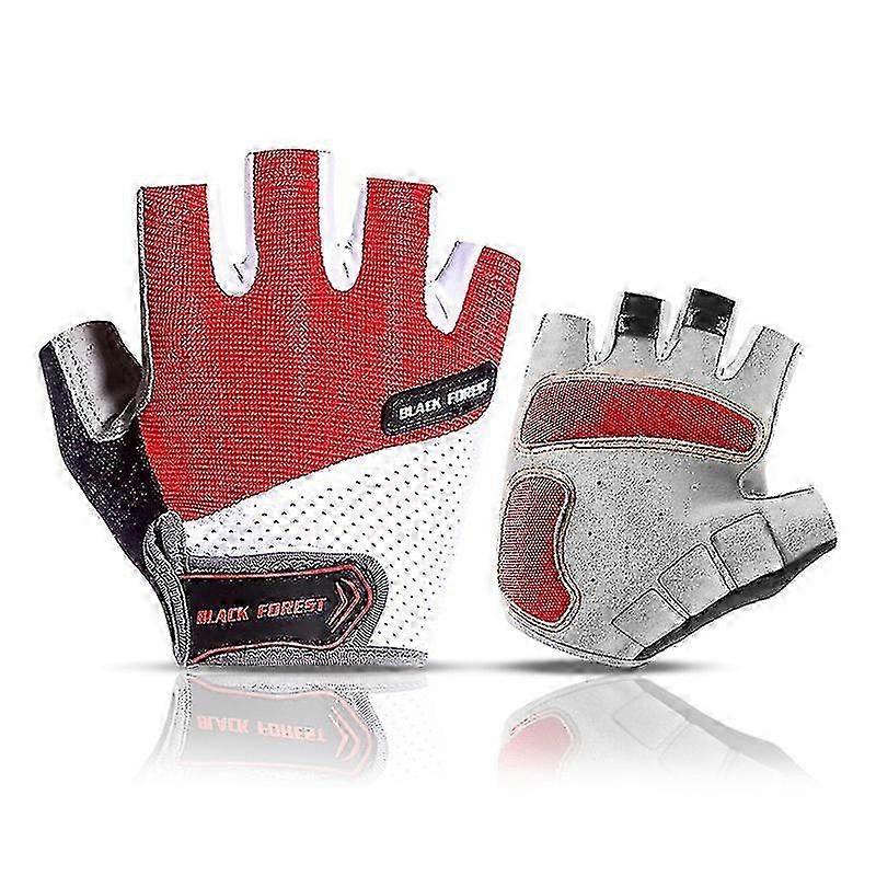 Gants de cyclisme demi-doigt pour le VTT, conception antidérapante absorbant les chocs