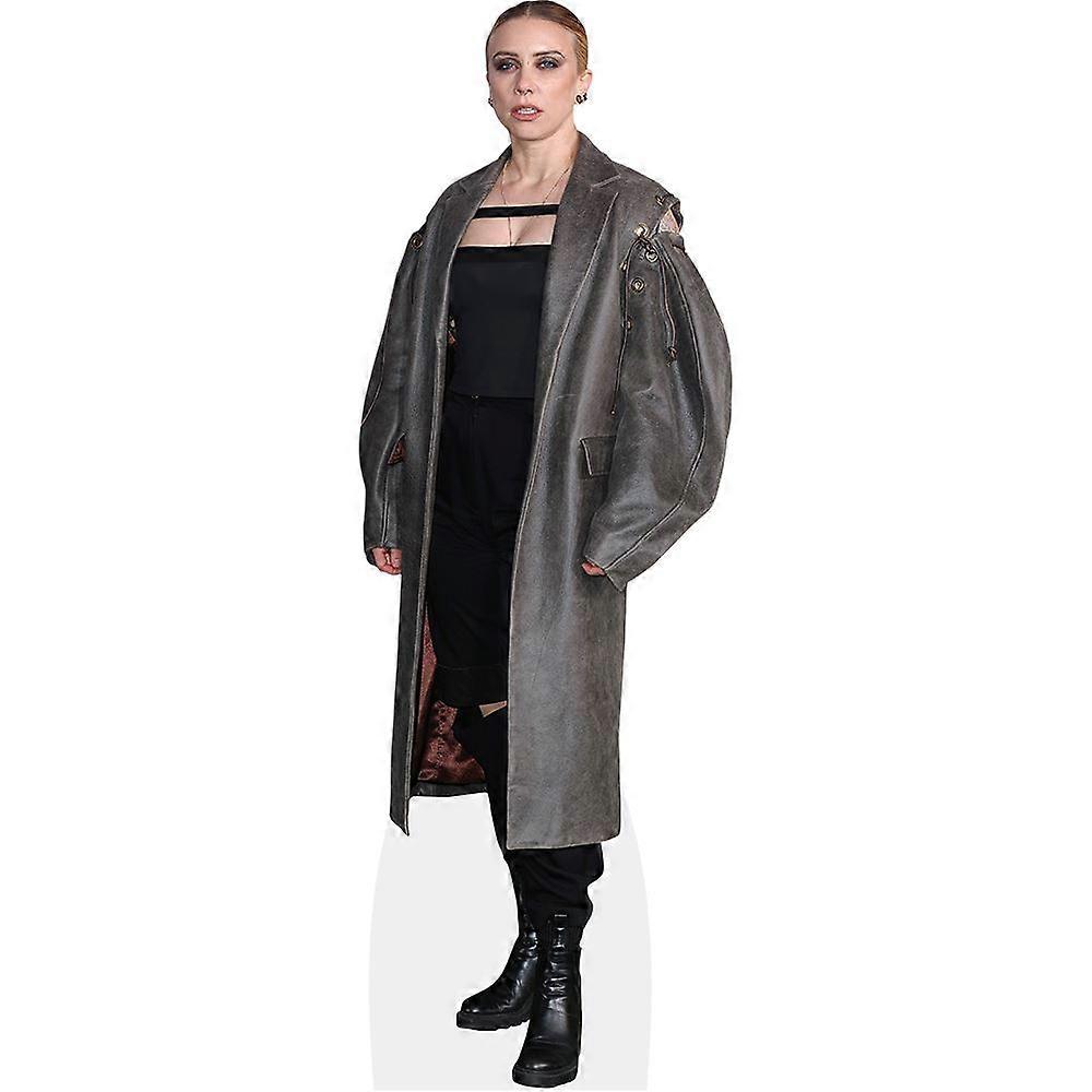 Julia Hardy (Coat) Cardboard Cutout (lifesize OR mini size). Standee. Stand Up.