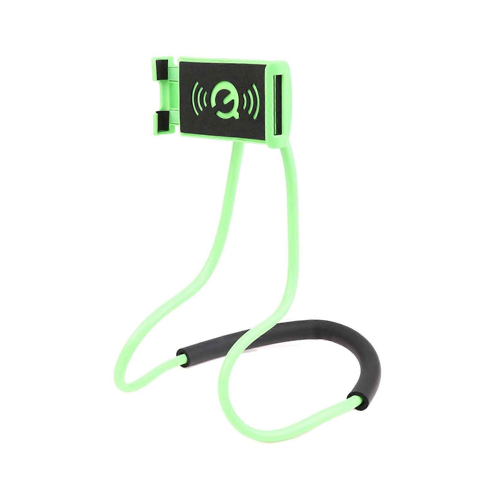Universal Smart Mobile Phone Stand - Flexible Lazy Holder for DIY Free Rotating, 23.6 in Green for Video Shooting & Group Photos