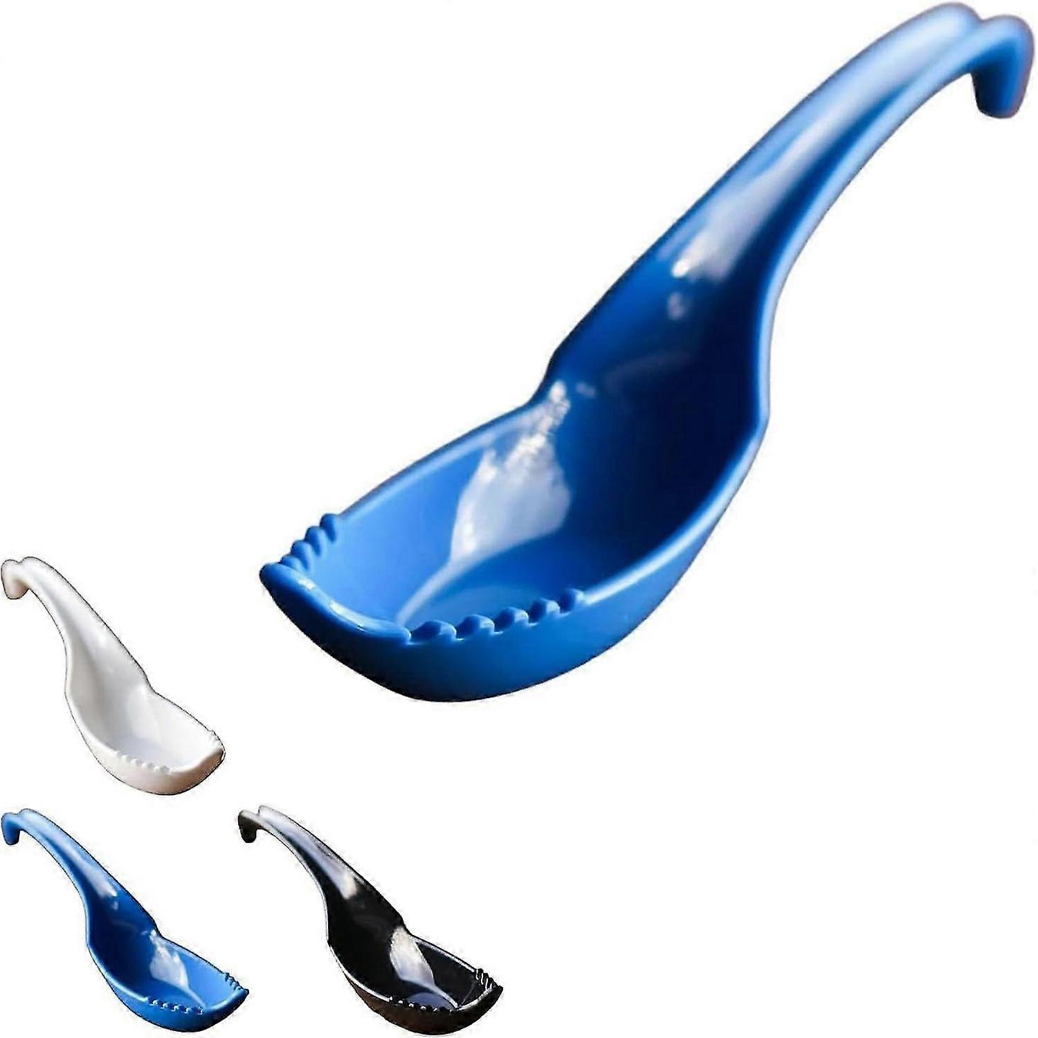 Ramen Terminator - An Uncommon Spoon, Ramen Spoons, Chinese Soup Spoons, 2 In1 Ramen Noodle Soup Spoon, Asian Soup Spoons for Dumpling Miso Wonton Noo