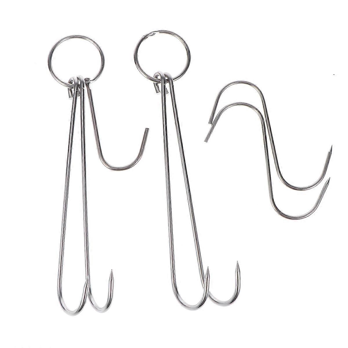 Meat Hanging Hooks for and Butchers in Settings 5Pcs