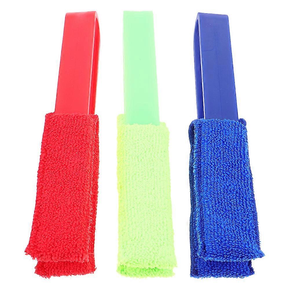 3PCS Car Air Vent Cleaning Brush, Multi Use Dust Removal Tool for Air Conditioner Vents, Fan Gaps, Window Blinds in Cars, Homes, Offices