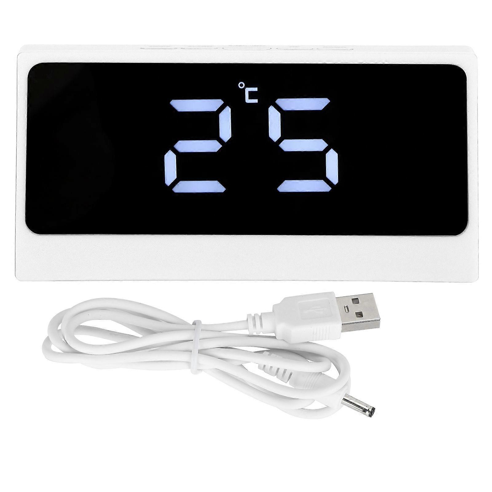 2025 Latest Model  LED Digital Alarm Clock Silent Smart Temperature Date