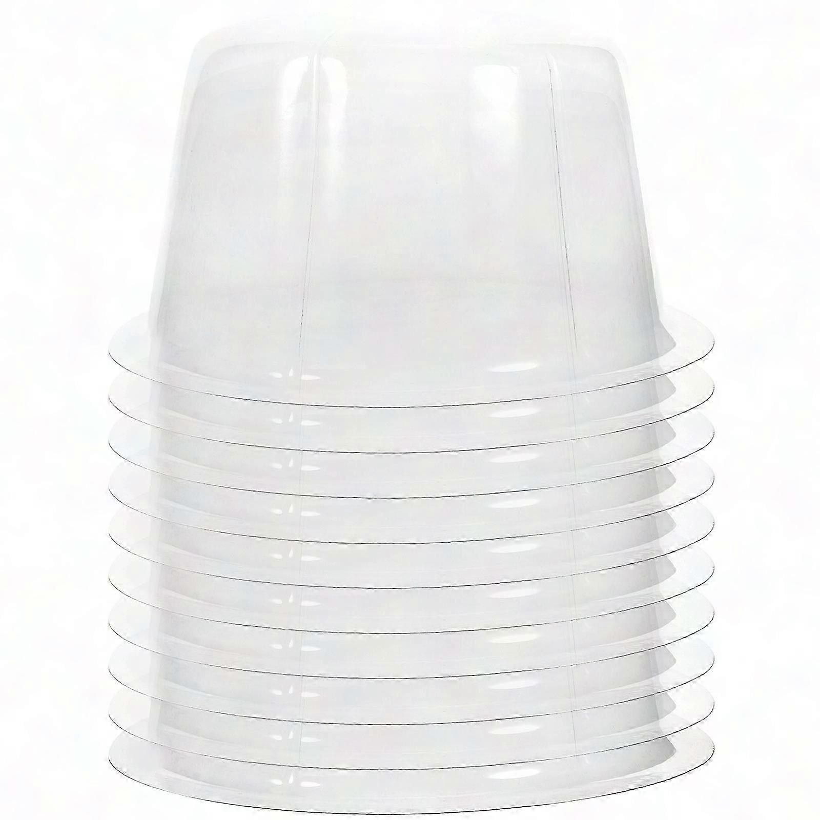 10pcs Clear Hat Insert Stand Holder for Baseball Cap Peaked Cap Display Rack