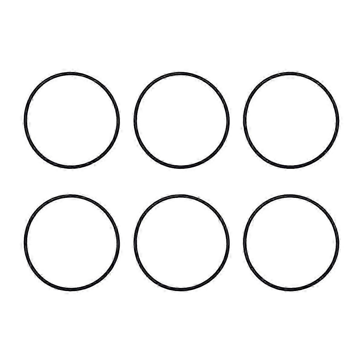 6Pcs for CLX200K Pool Chlorinator Cover O-Ring (Black)