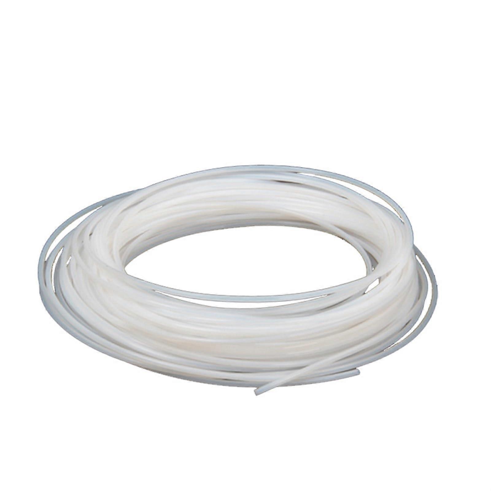 Flexible rubber hose tube, flexible rubber micro PTFE flexible soft hose tube pipe 1 meter drain elastic (0.8x1.6mm)