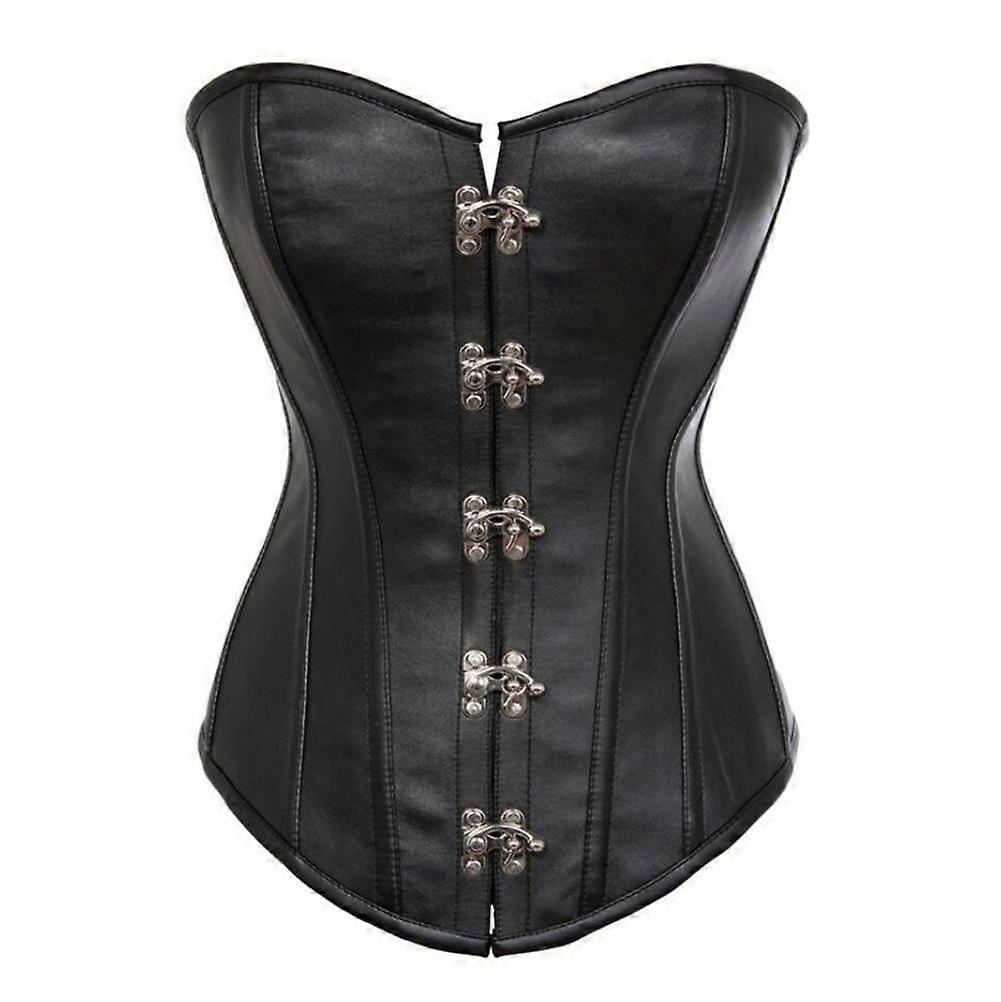 Gothic Retro Vintage Tapestry Steampunk Corset with Chain