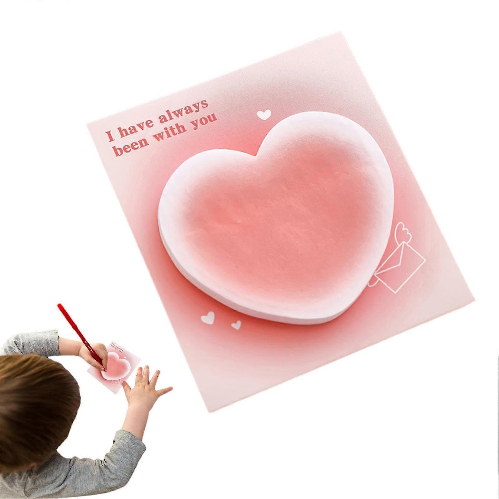 Posted notes, sticky notes with color gradient, selfadhesive notes for reminders
