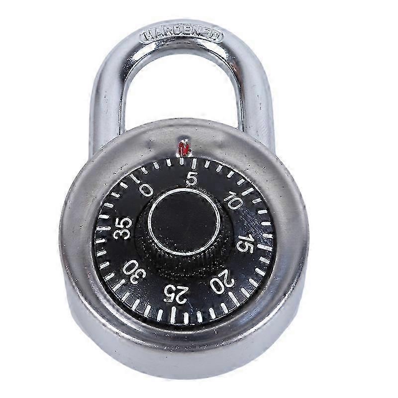 Rotary padlock digital combination lock round phone number suitcase