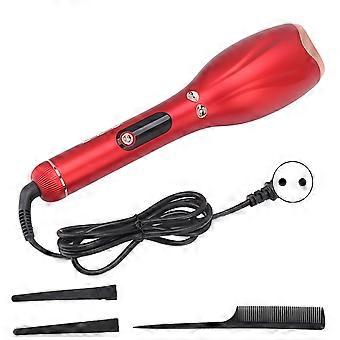 Cabelo Ondulação Ferro Seguro LED Display Aquecimento Rápido Varinha de Ferro de Ondulação Automática para Iniciantes Vermelho 110?240V EU PlugYMMR)