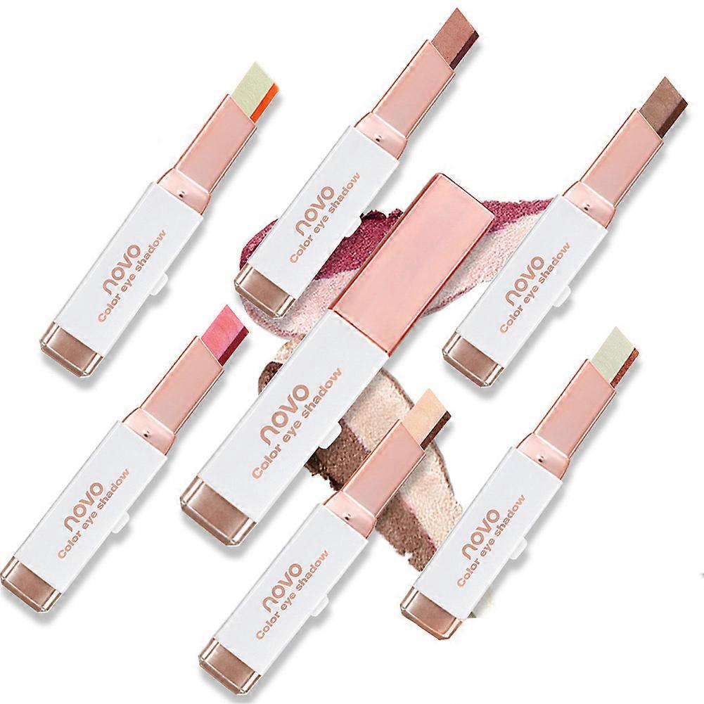 NOVO Double Color Stereo Gradient  Eyeshadow Stick Eye Shadow Pen