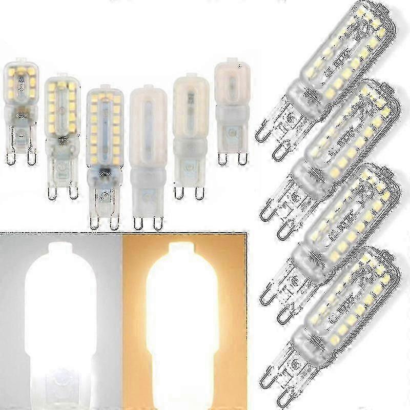 6-Pack G9 LED Bulbs 110V 220V 7W Dimmable Bulbs Halogen Lamp Replacement Compatible with Certain Brands