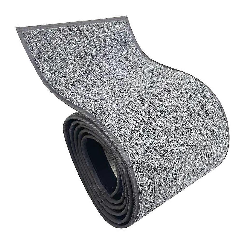 Cat Wheel Mat Exercise Equipment for Indoor Cats Grey 242.00X25.00X0.70CM Felt Scratching 1Pack